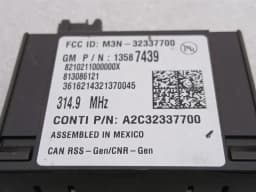 CHEVROLET Corvette C7 Grand Sport Remote Control Door Lock Module 13587439 ECU - — thumbnail 7