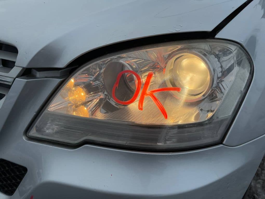MERCEDES-BENZ 1648207761 1648202159 1648208661 Headlight left MERCEDES-BENZ ML-CLASS (W164) (2005-2011)
