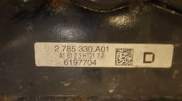 BMW 2785330 Rear axle Beam BMW 4 (F32, F33, F36, F82, F83) (2013-2020) — thumbnail 8