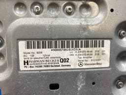 MERCEDES-BENZ A2129007108 Audio amplifier MERCEDES-BENZ C-CLASS (W204) (2007-2013) — thumbnail 2
