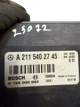 MERCEDES-BENZ A2115402745 2115402745 0199000002 Battery control unit MERCEDES-BENZ E-CLASS (W211) (2002-2009) — thumbnail 8