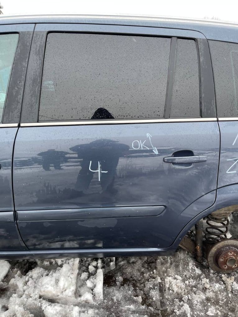 93191195 Door Rear Left OPEL ZAFIRA B (A05) (2005-2014)