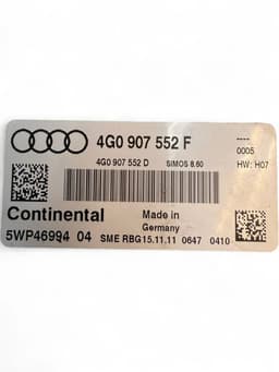 AUDI 4G0907552F 4G0907552D Engine Control Unit / module (ECU) AUDI A6 / A6 ALLROAD (C7, 4G) (2010-2018) — thumbnail 7