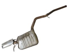 MERCEDES-BENZ A2124907835 A2124911100 Exhaust rear silencer (muffler) MERCEDES-BENZ E-CLASS (W212) (2009-2016) — thumbnail 6