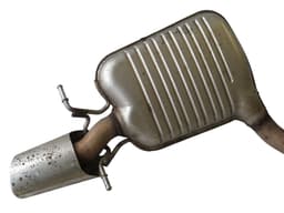 MERCEDES-BENZ A2124907835 A2124911100 Exhaust rear silencer (muffler) MERCEDES-BENZ E-CLASS (W212) (2009-2016) — thumbnail 2