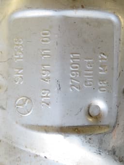 MERCEDES-BENZ A2194902821 A2194911100 Exhaust rear silencer (muffler) MERCEDES-BENZ CLS (C219) (2004-2010) — thumbnail 9