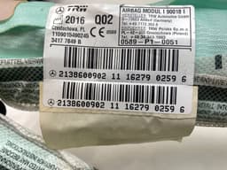 MERCEDES-BENZ A2138600902 Head/roof/curtain airbag left MERCEDES-BENZ E-CLASS (W213) (2016-2023) — thumbnail 3