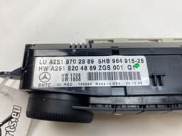 MERCEDES-BENZ 5HB96491521 5HB96491542 5HB96491528 5HB96491532 5HB964915-21 5HB964915-42 5HB964915-28 5HB964915-32 5HB96491548 5HB964915-48 Heater control panel MERCEDES-BENZ ML-CLASS (W164) (2005-2011) — thumbnail 4