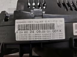MERCEDES-BENZ A2049002408 A2C53435305 Instrument Cluster MERCEDES-BENZ C-CLASS (W204) (2007-2013) — thumbnail 5