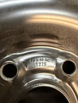 VW 5N0601027A 5N0601027D Spare wheel VW TIGUAN I (5N) (2007-2018) — thumbnail 7