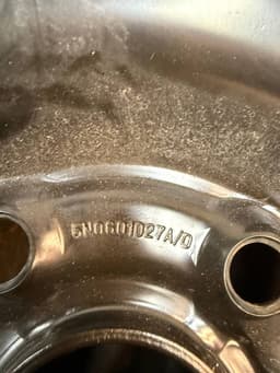 VW 5N0601027A 5N0601027D Spare wheel VW TIGUAN I (5N) (2007-2018) — thumbnail 8