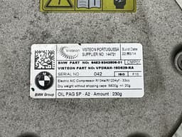 BMW 64529343806 9343806 AC / aircon Compressor BMW i3 (I01) (2013-2022) — thumbnail 4