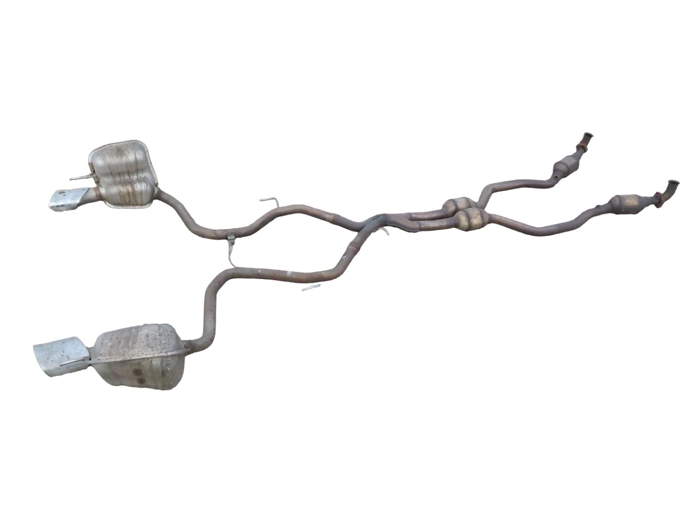 MERCEDES-BENZ A2304911400 A2304911300 A2204904614 A2304900321 A2304900221 A2304901219 A2304901319 Exhaust system complete MERCEDES-BENZ SL-CLASS (R230) (2001-2012)