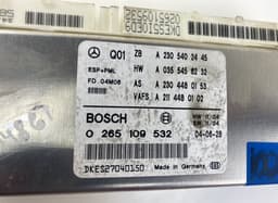 MERCEDES-BENZ 0265109541 0265109532 0265109537 ESP control unit MERCEDES-BENZ SL-CLASS (R230) (2001-2012) — thumbnail 2