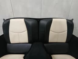 PORSCHE Porsche 911 997 seats convertible rear seats interior black/cream full leather — thumbnail 5