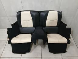 PORSCHE Porsche 911 997 seats convertible rear seats interior black/cream full leather — thumbnail 4