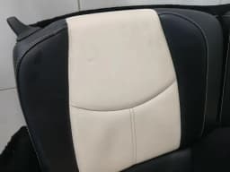 PORSCHE Porsche 911 997 seats convertible rear seats interior black/cream full leather — thumbnail 6