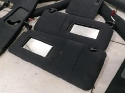 BMW BMW 5 Series E39 M5 Sun Visor Cover Set BLACK Sun Visor Trim SET — thumbnail 4