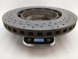 PORSCHE Porsche 911 997 Ceramic Disc Rear 99735203201 Turbo Brake Disc Rear R PCCB — thumbnail 10