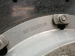 PORSCHE Porsche 911 997 Ceramic Disc Rear 99735203101 Turbo L Brake Disc Rear PCCB — thumbnail 6