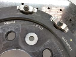 FERRARI FERRARI ROMA F169 Brake Disc Rear 338393 Bremsscheibe Hinten CARBON — thumbnail 6