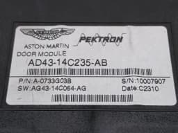 ASTON MARTIN Aston Martin Rapide 10-14 Door Module AD43-14C235-AB Control Unit FRONT LEFT — thumbnail 5