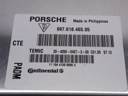 PORSCHE Porsche 911 997 electronic module 99761846505 control unit dynamic mount padm — thumbnail 7