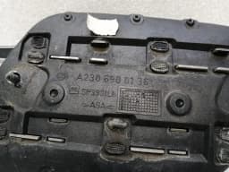 MERCEDES-BENZ Mercedes SL R230 left wing grille A2306900136 grille fender left defect — thumbnail 6