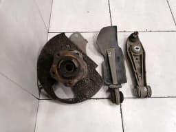 PORSCHE Porsche 911 997 Turbo Left Front Hub 997341665 Wheel Bearing Housing Front Left — thumbnail 9