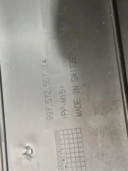 PORSCHE Porsche 911 997 Luggage Compartment Cover 99755104519 Turbo Trim SET — thumbnail 8
