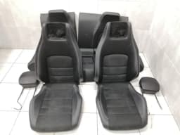 MERCEDES-BENZ MERCEDES C COUPE AMG PACK ALCANTARA SEAT PAD SET KIT SEATS W204 A2049106609 — thumbnail 1