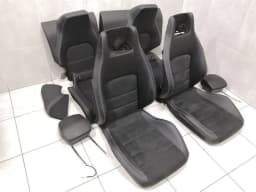 MERCEDES-BENZ MERCEDES C COUPE AMG PACK ALCANTARA SEAT PAD SET KIT SEATS W204 A2049106609 — thumbnail 2