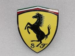 FERRARI FERRARI ROMA F169 945558 SQUADRA CORSE SHIELD BADGE — thumbnail 1