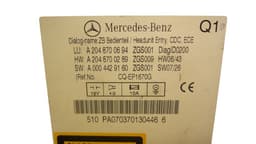 MERCEDES-BENZ A2048700289 A0004429160 Radio MERCEDES-BENZ C-CLASS (W204) (2007-2013) — thumbnail 7