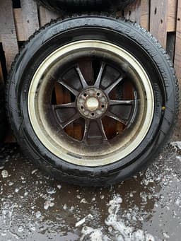 SUBARU 7JX17 ET48 D56.1 5X100 Rim set With Tyres 4 pcs SUBARU FORESTER (SH) (2008-2013) — thumbnail 9