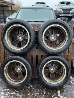 SUBARU 7JX17 ET48 D56.1 5X100 Rim set With Tyres 4 pcs SUBARU FORESTER (SH) (2008-2013) — thumbnail 6