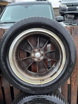 SUBARU 7JX17 ET48 D56.1 5X100 Rim set With Tyres 4 pcs SUBARU FORESTER (SH) (2008-2013) — thumbnail 10