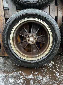 SUBARU 7JX17 ET48 D56.1 5X100 Rim set With Tyres 4 pcs SUBARU FORESTER (SH) (2008-2013) — thumbnail 8