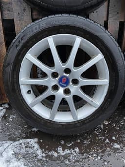 SAAB 6.5JX16 ET41 D65.1 5X110 Rim set With Tyres 4 pcs SAAB 9-3 (YS3F) (2002-2012) — thumbnail 3