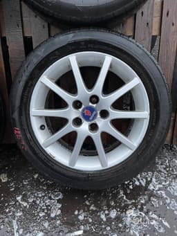 SAAB 6.5JX16 ET41 D65.1 5X110 Rim set With Tyres 4 pcs SAAB 9-3 (YS3F) (2002-2012) — thumbnail 4