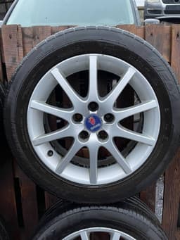 SAAB 6.5JX16 ET41 D65.1 5X110 Rim set With Tyres 4 pcs SAAB 9-3 (YS3F) (2002-2012) — thumbnail 5
