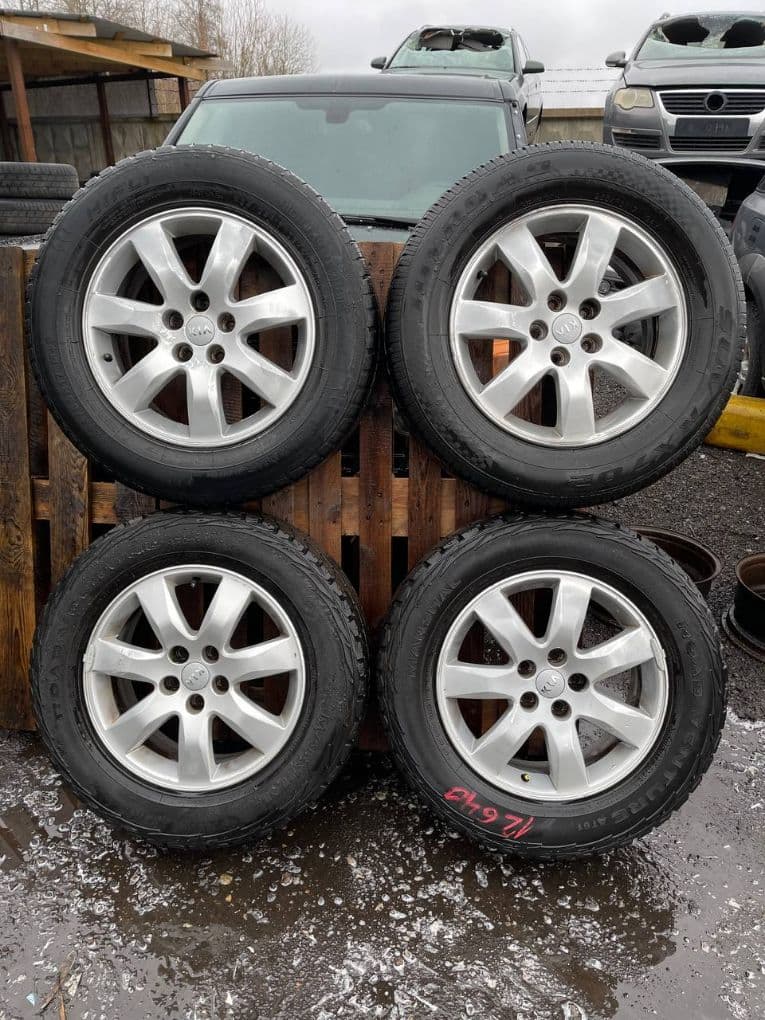 KIA 7JX17 ET41 D67.1 5X114.3 Rim set With Tyres 4 pcs KIA SORENTO II (XM) (2009-2015)