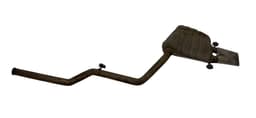 MERCEDES-BENZ A2044911601 Exhaust rear silencer (muffler) MERCEDES-BENZ C-CLASS (W204) (2007-2013) — thumbnail 1