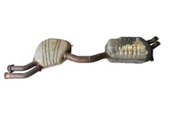 MERCEDES-BENZ A1294900221 A12904910001 Exhaust rear silencer (muffler) MERCEDES-BENZ SL-CLASS (R129) (1989-2001) — thumbnail 1