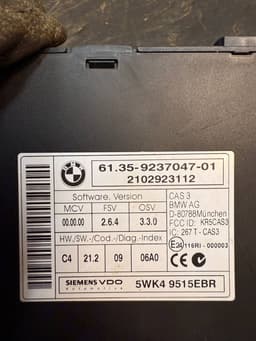 BMW 61359237047 9237047 6954719 0281016838 8510221 Engine Control Unit / module (ECU) BMW 3 (E90, E91, E92, E93) (2005-2011) — thumbnail 7