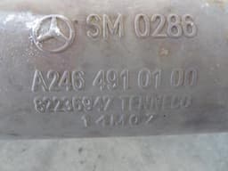 MERCEDES-BENZ A1174900781 A1174901881 A2464910600 A2464910100 Exhaust rear silencer (muffler) MERCEDES-BENZ CLA (C117, X117) (2013-2019) — thumbnail 4