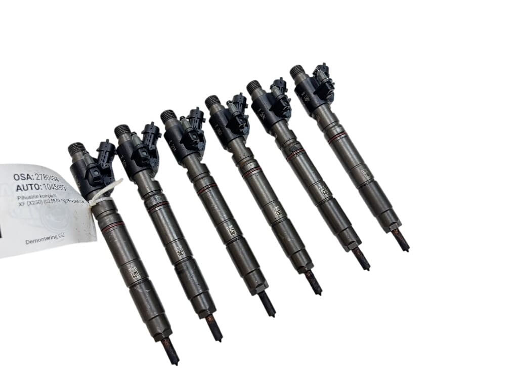 0445116013 0986435403 0445116064 0445116067 Fuel injector set JAGUAR XF (X250, CC9) (2008-2015)