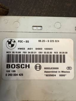 BMW 66209225824 9225824 0263004425 Parking Aid Control Unit BMW 3 (E90, E91, E92, E93) (2005-2011) — thumbnail 7