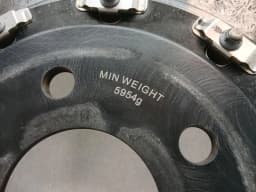 MCLAREN McLaren 570S Spider Brake Disc Front 11C0771CP FRONT LEFT Front Brake Disc- — thumbnail 5