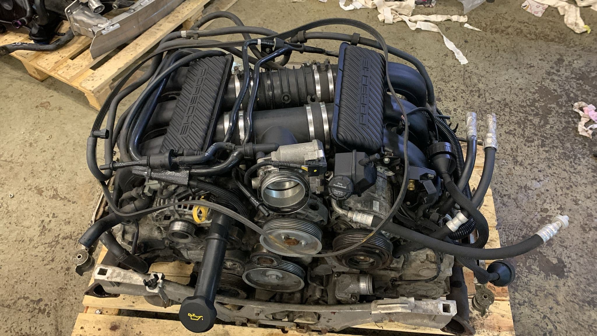 M96.03 engine complete Porsche 911 996 Carrera 3.6 320HP, car vin code: WP0ZZZ99Z4S642719, engine serial nr.: G441122